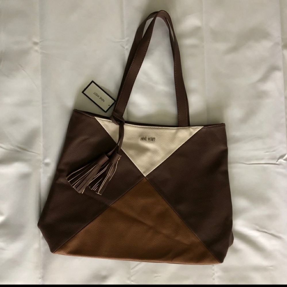 Nine West Colorblock Tote
